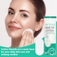 thumbnail image 5 of HLONK 300pcs Rounds - Pads Face Pads Makeup Remover Round for Face  Eye  Makeup  Remover  Cleansing  Exfoliating, 5 of 5