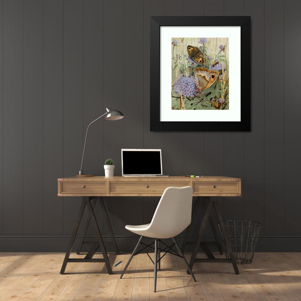 Paul-Andre Robert 20x24 Black Modern Framed Museum Art Print Titled - Le Myrtil (1934)