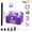 Purple, variant on Electric Balloon Pump 4-in-1 Air Pump Portable Electric Balloon Blower Machine Nozzle Quick-Fill 110V AC Inflator Deflator for Balloons Pool Floats Air Mattress Inflatables