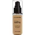 thumbnail image 1 of BASE DE MAQUILLAJE TRULY MATTE FUNDATION (MEDIUM BEIGE) L.A COLORS CLM355-MEDIUM BEIGE, 1 of 2