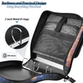thumbnail image 4 of FORMRS Zipper Binder with Shoulder Strap 2-inch Ring 500 Sheet Capacity File Bag, Mountains and Forests, 4 of 5