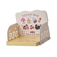 thumbnail image 1 of Mesa de alimentación elevada para gatos, suministros para mascotas, estación de platos de agua antideslizantes para perros, evita derrames, soporte, 1 of 5