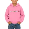 thumbnail image 4 of Nugftut Boys Sweatshirts Graphic Print Pullover Hoodies for Kids Casual Hooded Sweatshirts Size 1-2, 4 of 8