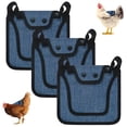 thumbnail image 1 of Uxcell 3-Pack Premium Chicken Saddle, Silla para Gallinas con Correa Ajustable, Protector de Plumas para Gallinas [Azul], 1 of 1