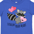 thumbnail image 4 of Inktastic Stealin' Your Heart Cute Raccoon Boys or Girls Toddler T-Shirt, 4 of 5