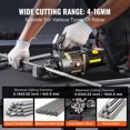 thumbnail image 4 of VEVOR 1000W Electric Hydraulic Rebar Cutter Cutting up to 5/8 Inch 4-16mm #5, 4 of 9