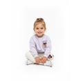 thumbnail image 6 of Gracie’s Corner Baby and Toddler Girls Fleece Sweatshirt and Leggings Set, Sizes 12M–5T, 6 of 9