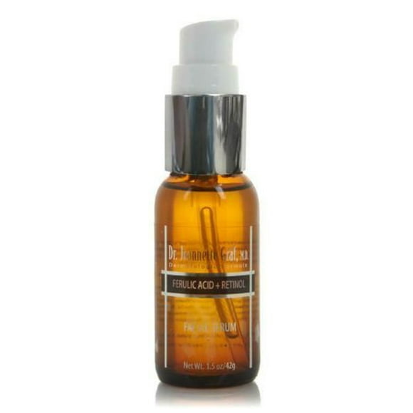Dr. Jeannette Graf, M.D. Sérum Facial Acide Férulique + Rétinol 1.5 oz
