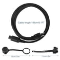 thumbnail image 2 of Woudy Engine Block Heater Cord for Chevrolet Silverado GMC Sierra 2500 L5P Duramax 2020-2025 84564686, 2 of 10