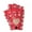 Red, variant on Stage Performance Leather Women Man Half-Finger Rivet Gloves Punk Hip-Hop ,Flexible and Comfortable