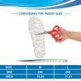 thumbnail image 4 of Jy Boutique Insoles ,Trim to Fit Inserts,Shock Absorbing Insoles for Men ,Suitable for Walking Running Hiking,3 Pairs,White(Size Men 7.5 to 11.5 ,EUR Size 40-46), 4 of 6