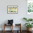 thumbnail image 3 of Art.com Map of Lake Geneva, Wisconsin Art Print, Brown Frame Wall Art, 29" x 21", 3 of 5