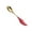 E, variant on Fridja Angel Wing Spoon Fork Flatware 304 Stainless Steel for Teaspoon Coffee Dessert Ice Cream Fruit Salad Cutlery Valentine's Day Gift