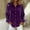 Purple, variant on Womens Long Sleeve Sparkle Velvet Tops Dressy Casual Button Down Lapel Collared Shirts Sequin Party Holiday Tunic Blouse Purple XXL