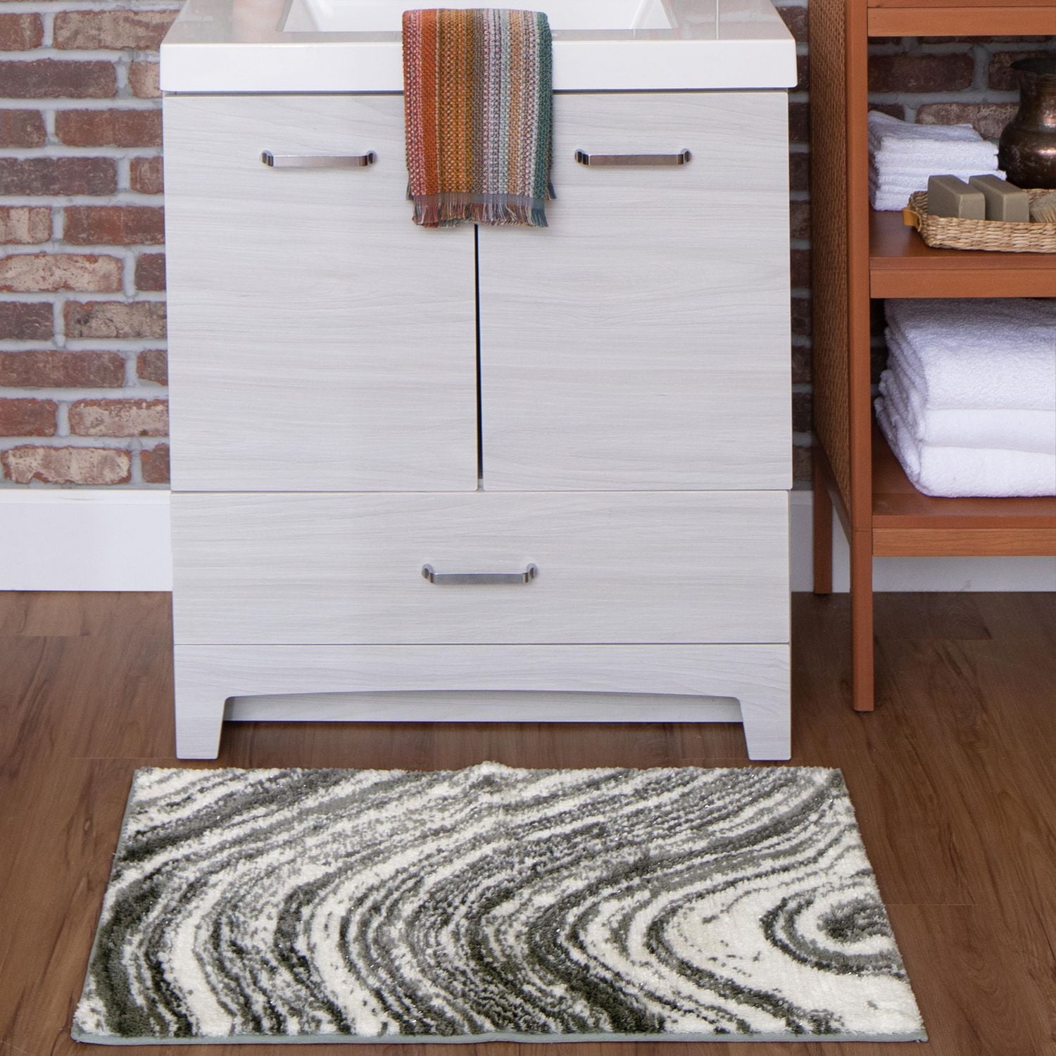 HomeTrend Agate Tapisdebain Agate Tapid de Bain