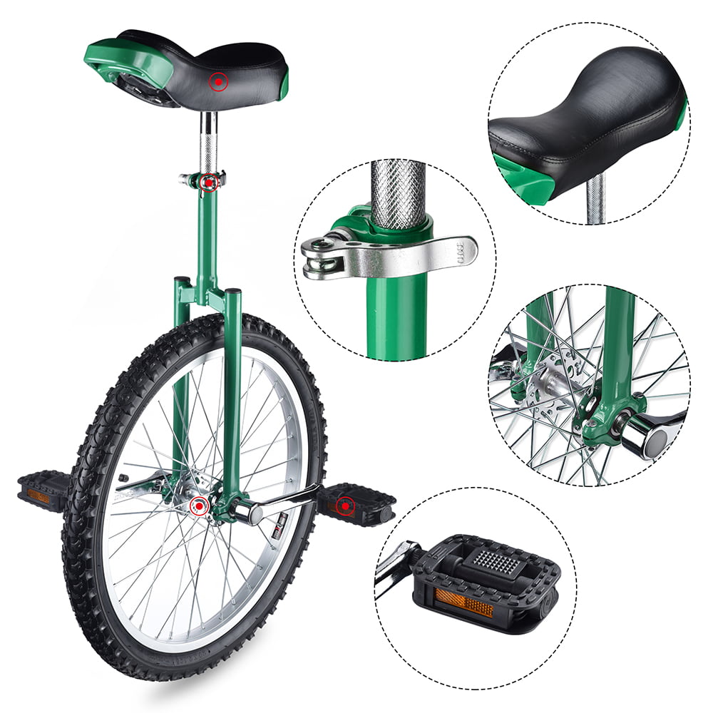 ANDD Wheel Unicycle Leakproof Butyl Tire Free Stand Wheel Cycling Outdoor Sports Fitness Exercise Health 