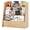Natural, variant on Furnibear 4-Tier Art Floor-Standing Children Display Shelf, White