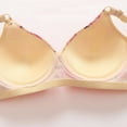 thumbnail image 6 of MDUKONU Bras for Women Women's Demi Underwire T-Shirt Bra with Sugarcup Light Yellow 38, 6 of 9