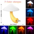 thumbnail image 2 of ABCISI 8 Pack Mushroom Night Light Plug in Lamp, 7 Color Changing LED Mushroom Shaped Nightlight Lamp Cute Light Sensor Wall Lamps for Room Decoration, Adults Gifts, 2 of 7