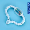thumbnail image 2 of CURAPROX Curababy Teething Ring with Rattle - Baby Toys Teething Training, 2 of 4