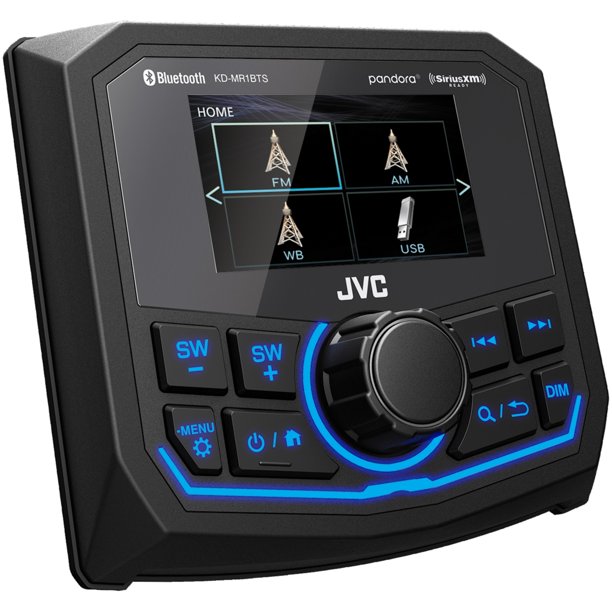 JVC KDMR1BTS Marine / MotorSports Digital Media Receiver Walmart