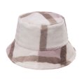 thumbnail image 2 of Diufon Women's Winter Warm Bucket Hat Plush Thickened Warm Plaid Hats Fleece Lined Outdoor Windproof Cap, 2 of 5