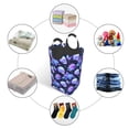 thumbnail image 5 of KLL flower starry sky Skull Laundry Hamper,Large Canvas Fabric Lightweight Storage Basket Toy Organizer Dirty Clothes Collapsible Waterproof, 5 of 6