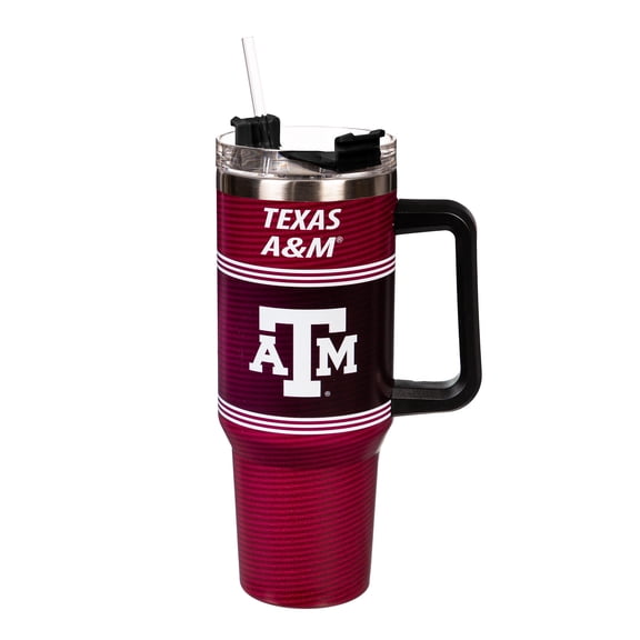 Texas A&M Aggies 40oz. Stainless Steel Canyon Cup with Straw