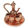 thumbnail image 1 of Set de Tazas de té Zulema de Metal 4 Tazas juguetes de Cocina de imitación en miniatura, 1 of 3