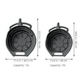 thumbnail image 2 of AURARMLET Durable Drain Pan for Easy Engine Oil Changes and Storage Made of PE Material 2pcs, 2 of 8