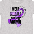 thumbnail image 4 of Inktastic I Wear Purple for My Mama Lupus Awareness Boys or Girls Toddler T-Shirt, 4 of 5