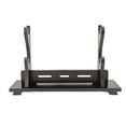 thumbnail image 4 of Dailydealuk Accesorios Soporte Soporte de madera Estante Negro Colocación y almacenamiento 2 capas perfecl Estante de flauta, 4 of 8