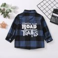 thumbnail image 2 of Vedolay Casual Tops for Boy Thicken Down Jacket Winter Warm Button Down Long Sleeve Coat,Blue 3-4 Years, 2 of 5