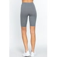 thumbnail image 3 of MOA Collection Women's Cotton Spandex Jersey Short Leggings, 3 of 4
