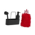 thumbnail image 2 of Dispensador de jabón líquido para manos, moderno con cepillo resistente, antideslizante, dispensador de jabón de cocina para fregadero de cocina, 2 of 9