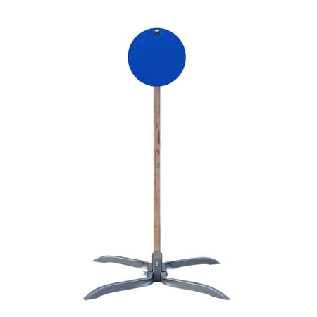 AIMPULSE 12 x1/2 AR500 Steel Target Set with 2x4 Hanger & X-Base - Durable Shooting Stand for Training & Practice