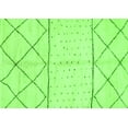 thumbnail image 1 of Ahgly Company Indoor Rectangle Solid Green Modern Area Rugs, 3' x 5', 1 of 4