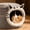 B, variant on Tuscom Winter Warm Cat Bed, Enclosed Hooded Cat Cave Hideaway House, Cozy Calming Donut Cuddle Cradle for Kittens Indoor Cats All-Season