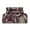 Purple, variant on BNM Paisley Flannel Cotton Duvet Set, King/Cali King, Grey