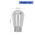thumbnail image 5 of Giaone Milk Frother Attachments Espresso Machine Steaming Nozzle Replacement Part, 5 of 14