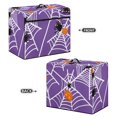thumbnail image 3 of HELLHERO Spiders and Pumpkins Sewing Machine Cover Tote Handle and Pocket Easy to Store Easy to Clean Waterproof Lightweight, 3 of 8