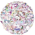 thumbnail image 1 of Pegatinas, 100PCS Pegatinas Impermeables, Lindas Pegatinas Estéticas de Unicornio, Computadora Portátil, Botella de Agua, Teléfono, Pegatinas para Patineta JM  MX-0134538FYD, 1 of 4