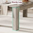 thumbnail image 6 of Dining Table for 4-6,63-inch Dining Tables for 4,Farmhouse Kitchen Table with Large Tabletop,Rectangular Dining Room Table,Kitchen Dining Table Dinner Table for Kitchen,Living Room（Only table）, 6 of 8