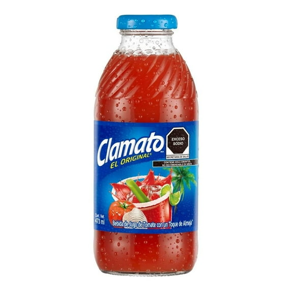 Jugo Clamato El Original de tomate con almeja 473 ml