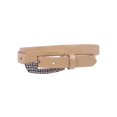 thumbnail image 1 of Woman's Rhinestone Patent Leather Skinny Belt, 1 of 2