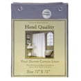 thumbnail image 1 of Slate Vinyl Shower Curtain Liner;  Hotel Weight 8 Gauge, Metal Grommets, 72"x72", 1 of 1