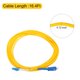 thumbnail image 2 of 16,4 Pies Monomodo Simple Fibra Óptica Conexión Cable Suscriptor Connector a LC para Datos Centros Enrutador Conmutadores Transceptores, 2 of 5
