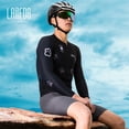 thumbnail image 2 of Camiseta de ciclismo Lameda para hombre, de alta elasticidad, transpirable, de manga larga, para ciclismo de montaña y carretera, 2 of 5