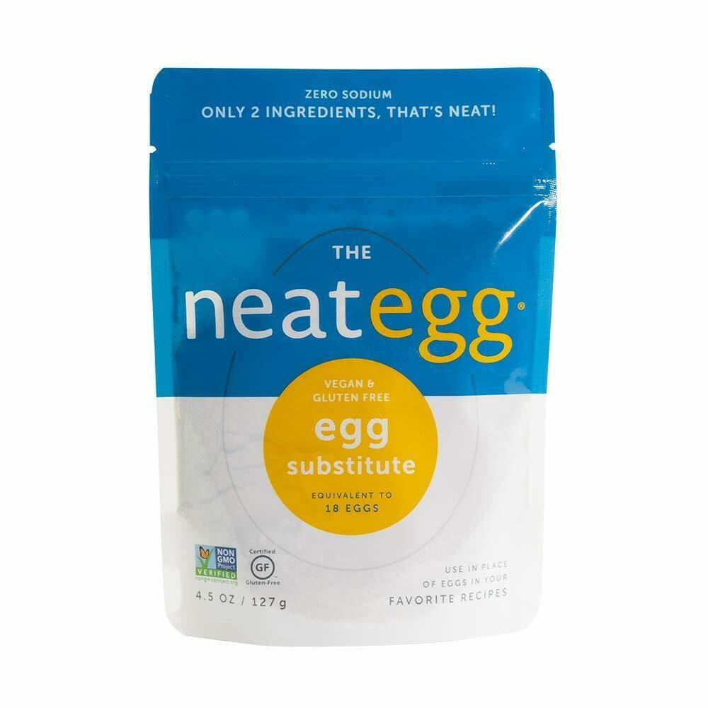 neat Vegan Egg Mix (4.5 oz.) (Pack of 3) NonGMO, GlutenFree, Soy Free, Egg Substitute