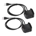 thumbnail image 1 of 2Pcs Charger USB Charging Cable Dock Stand for Fitbit Versa 2 Health and Fitness Smartwatch, 1 of 5